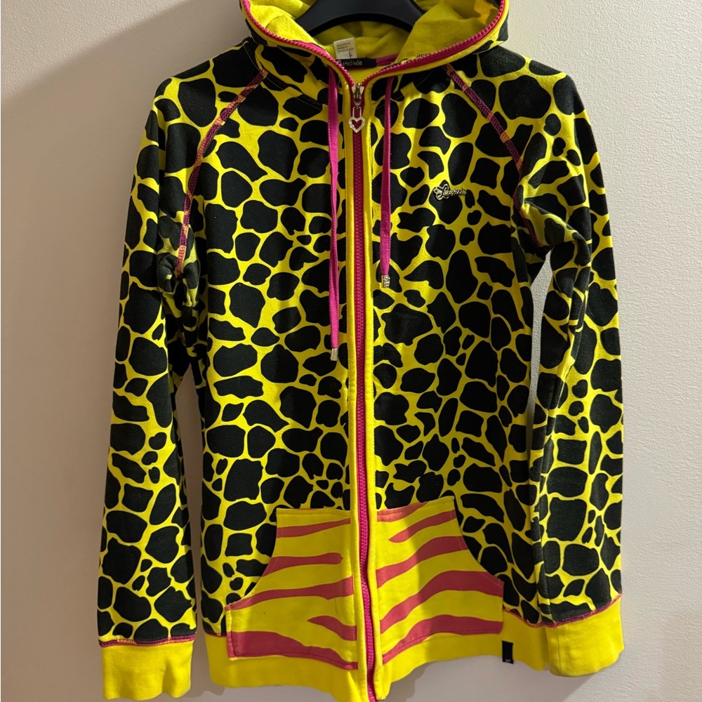 Animal Kingdom Full Zip Giraffe Hoodie